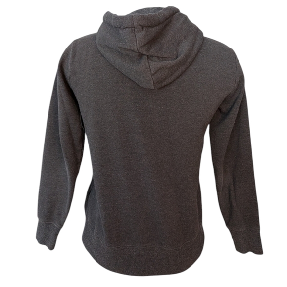 Tentree Charcoal Gray Hoodie with Forest Graphic Design Size S/XS - Picture 7 of 16